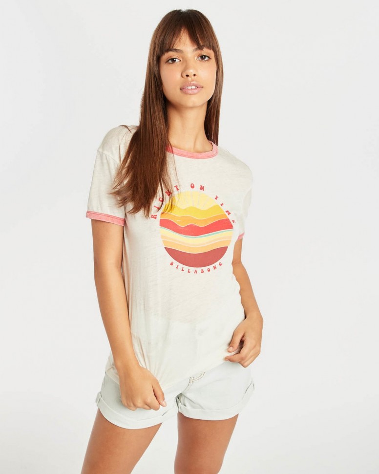 Футболка женская BILLABONG Ringer Cool Wip