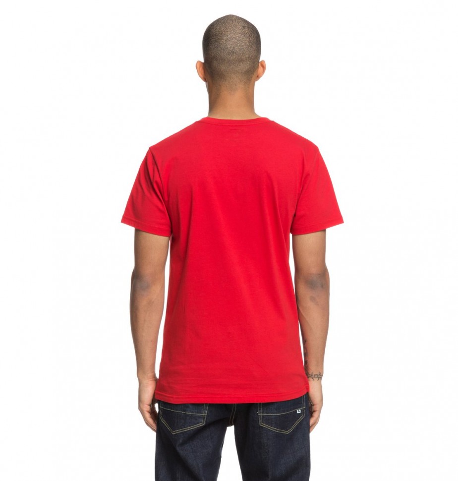 Футболка DC SHOES Circle Star Ss M Tango Red фото 5
