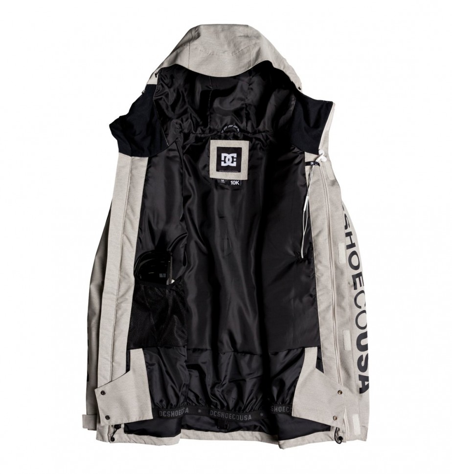 Куртка для сноуборда мужская DC SHOES Ripley Jkt M Silver Birch фото 5