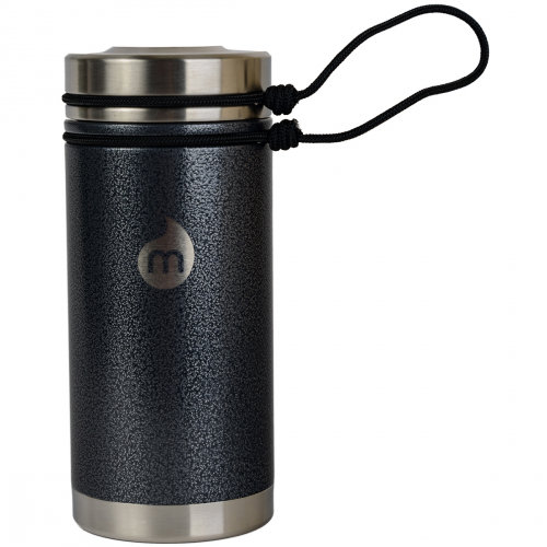 Термобутылка для воды MIZU Mizu V5 A/S Gray Hammer Paint W/ Sst Lid & Rope Leash