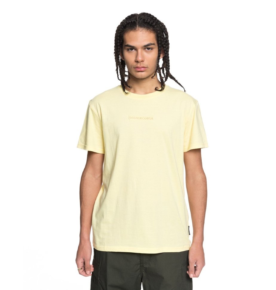 Футболка мужская DC SHOES Craigburn Ss Te M Lemon Meringue