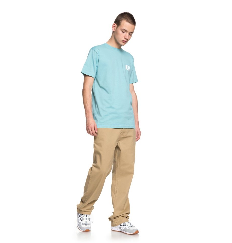 Футболка мужская DC SHOES Stage Box Ss M Marine Blue фото 2