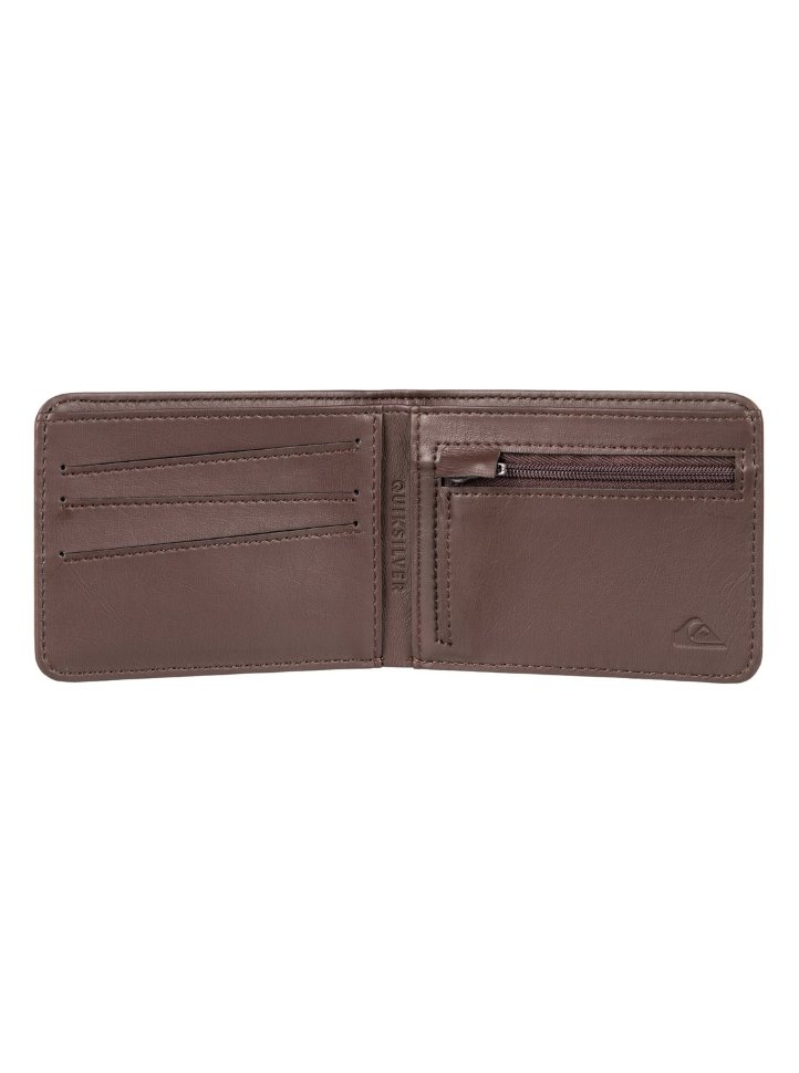 Бумажник мужской QUIKSILVER Slimvintage M Tan Leather фото 2