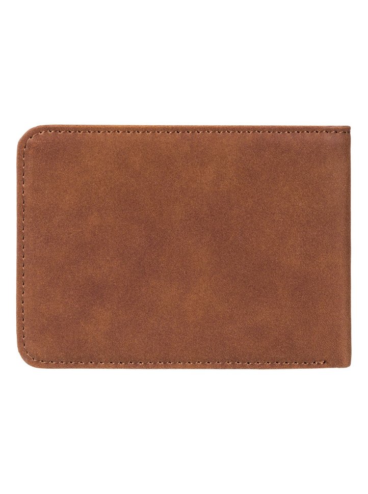 Бумажник мужской QUIKSILVER Slimvintage M Tan Leather фото 3