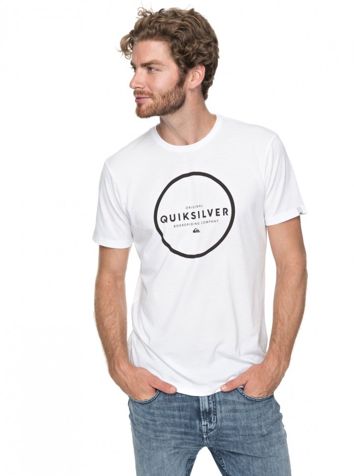 Футболка мужская QUIKSILVER Ssanthunterdown M White