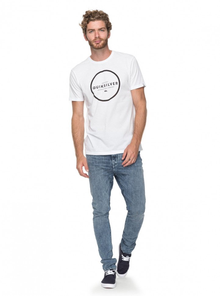 Футболка мужская QUIKSILVER Ssanthunterdown M White фото 2