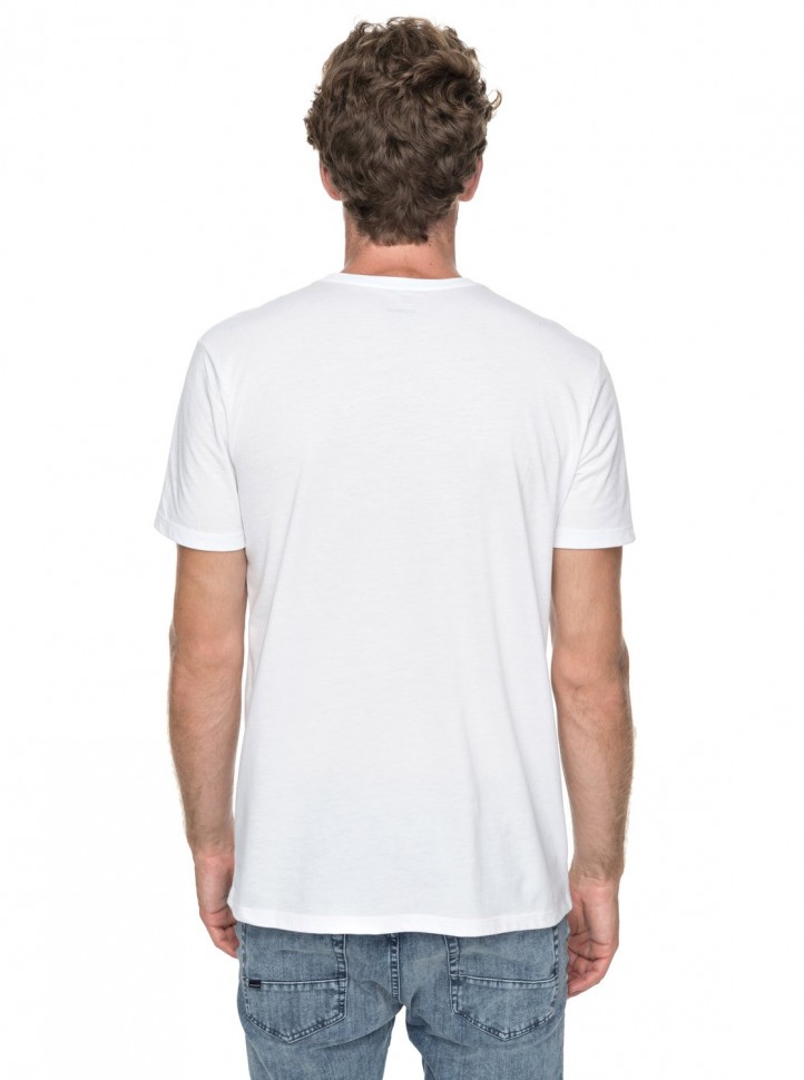 Футболка мужская QUIKSILVER Ssanthunterdown M White фото 3