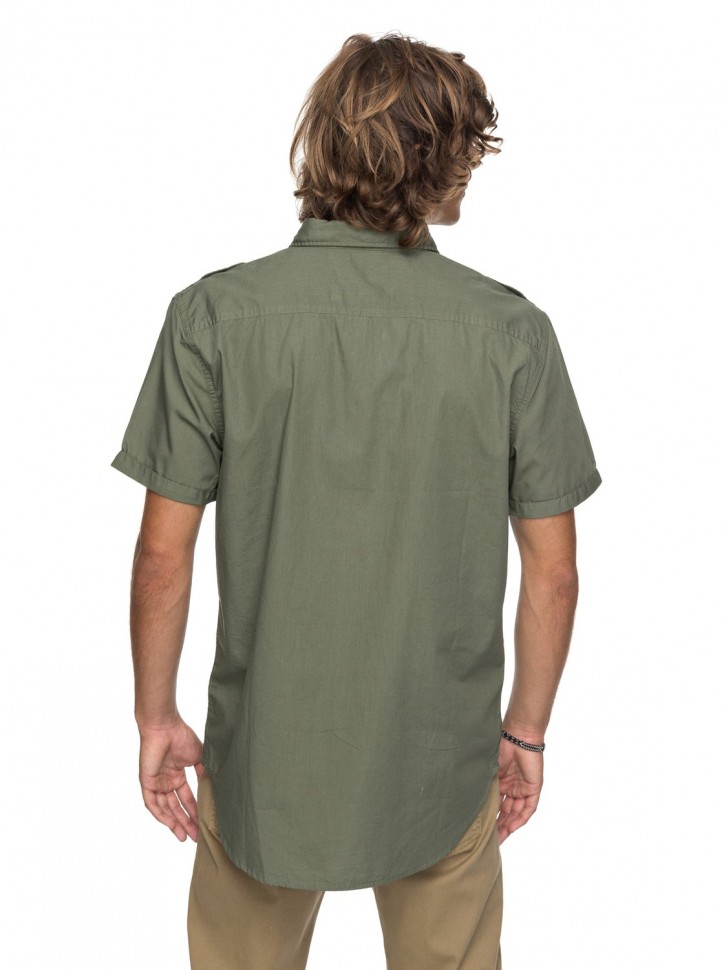 Рубашка мужская QUIKSILVER Shdtripstershir M Four Leaf Clover фото 3