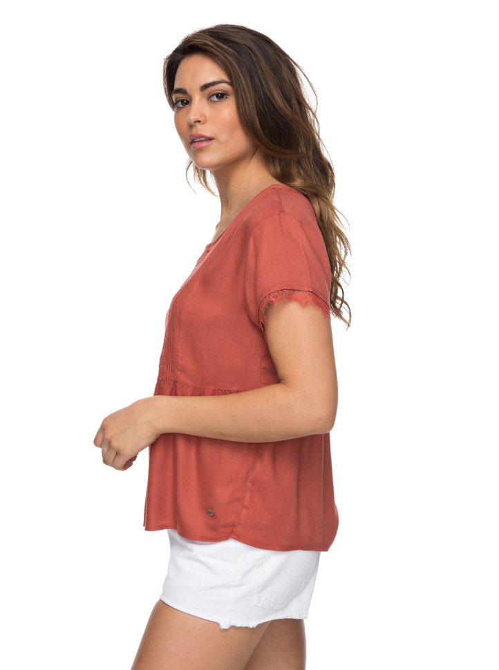 Блузка женская ROXY Inthemorning J Tandoori Spice фото 2