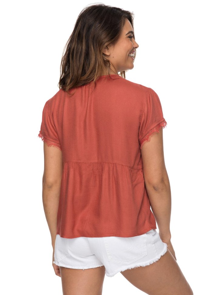 Блузка женская ROXY Inthemorning J Tandoori Spice фото 4