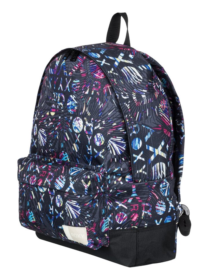 Рюкзак женский ROXY Sugar Baby J Charcoal Heather Surf Letterin фото 2