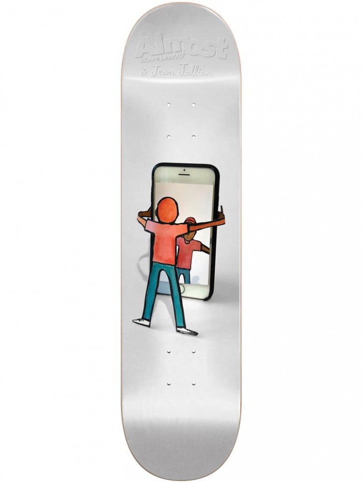 Дека для скейтборда ALMOST Daewon JJ Cutout R7 8.25"