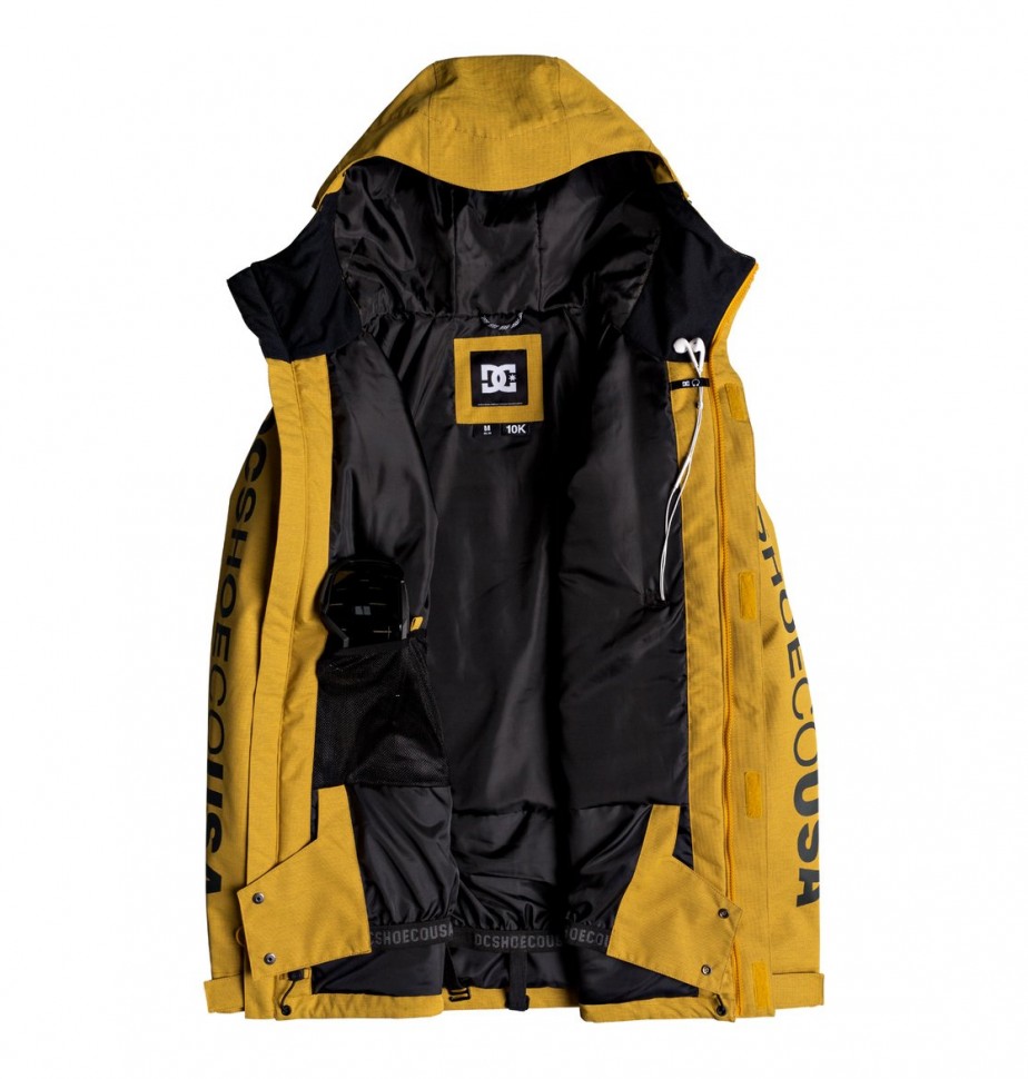 Куртка для сноуборда мужская DC SHOES Ripley Jkt M Golden Rod фото 5