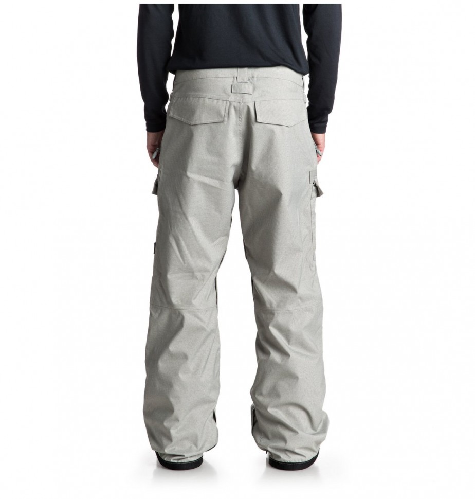 Штаны для сноуборда мужские DC SHOES Code Pnt M Neutral Gray фото 4