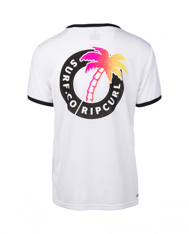Футболка RIP CURL Tropic Topic Ss Vc Tee Optical White фото 2