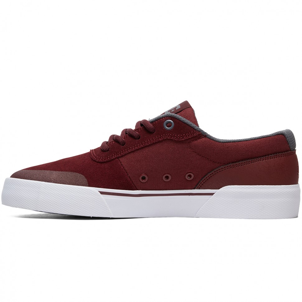 Кеды DC SHOES Switch Plus S M Shoe Burgundy фото 2