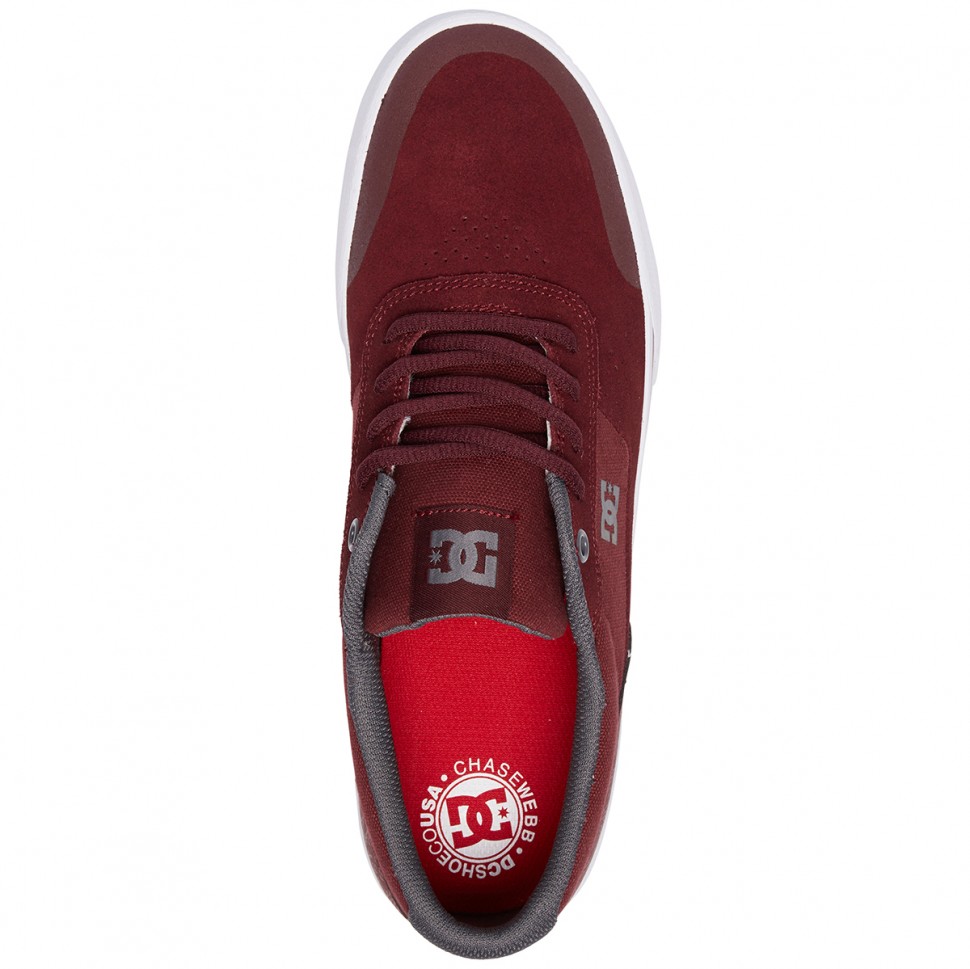 Кеды DC SHOES Switch Plus S M Shoe Burgundy фото 3