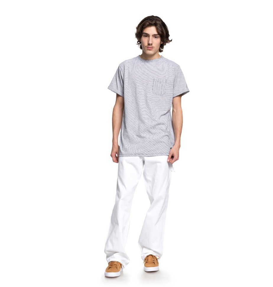 Джинсы мужские DC SHOES Core Carpenter M Snow White фото 3