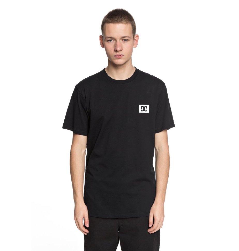 Футболка мужская DC SHOES Stage Box Ss M Black