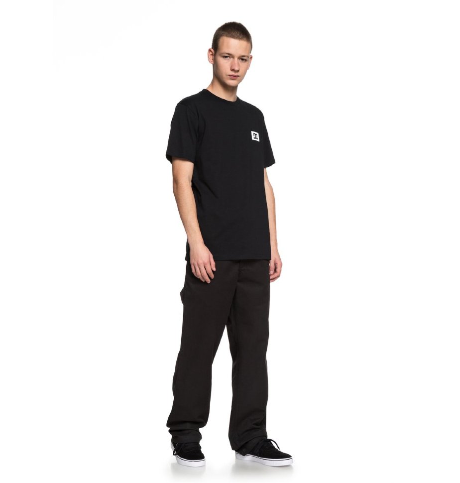 Футболка мужская DC SHOES Stage Box Ss M Black фото 2