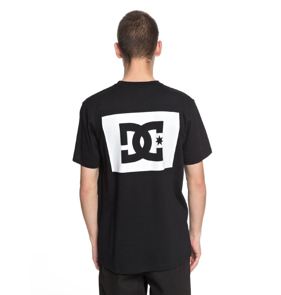 Футболка мужская DC SHOES Stage Box Ss M Black фото 3