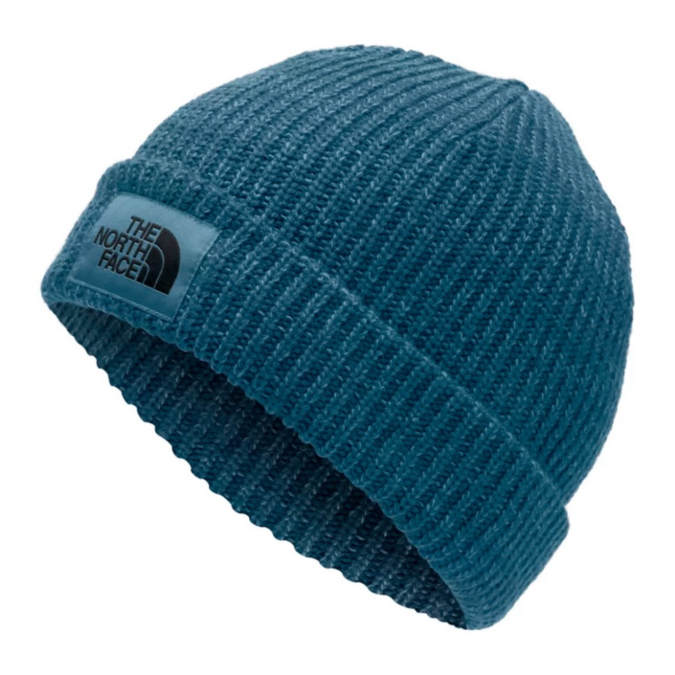 фото Шапка the north face salty dog beanie blue wing teal/blue stone