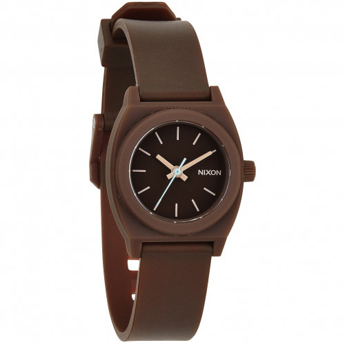 Часы NIXON Small Time Teller P A/S Brown