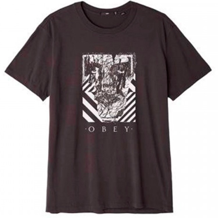 Футболка OBEY Scratched Icon Black