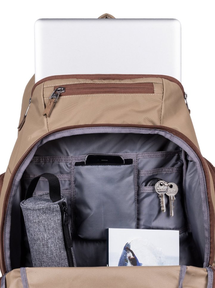Рюкзак мужской QUIKSILVER 1969Specialplu M Bone Brown фото 4