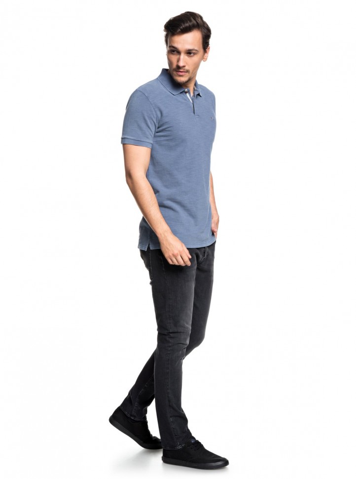 Рубашка-поло QUIKSILVER Mizkimitt M Vintage Indigo фото 2