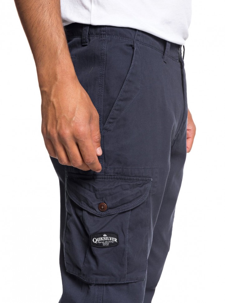 Брюки QUIKSILVER Crucialbattlepa M Blue Nights фото 4