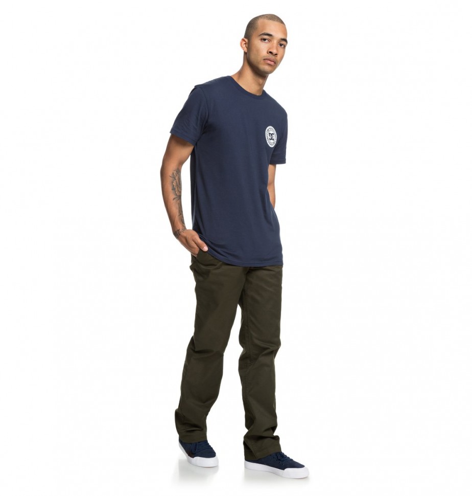 Футболка DC SHOES Circle Star Fb M Black Iris фото 4