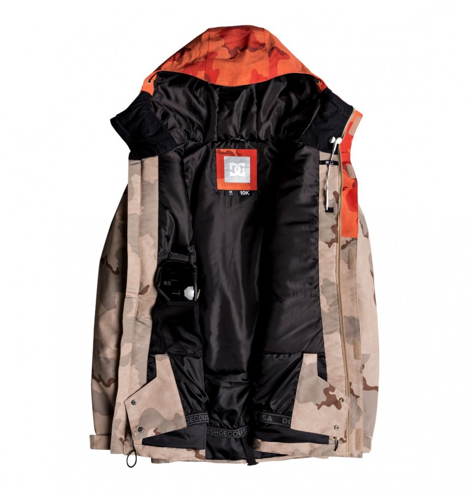 Куртка для сноуборда мужская DC SHOES Defy M Incense Dcu Camo Men фото 3