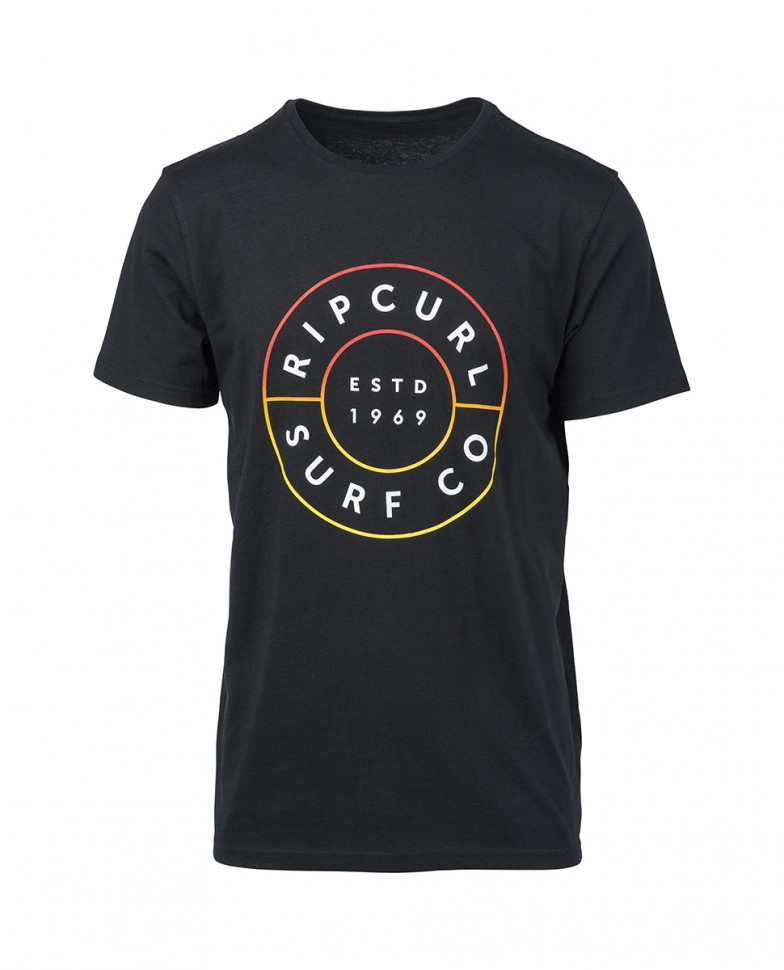 Футболка RIP CURL Neon Donut Ss Tee Black