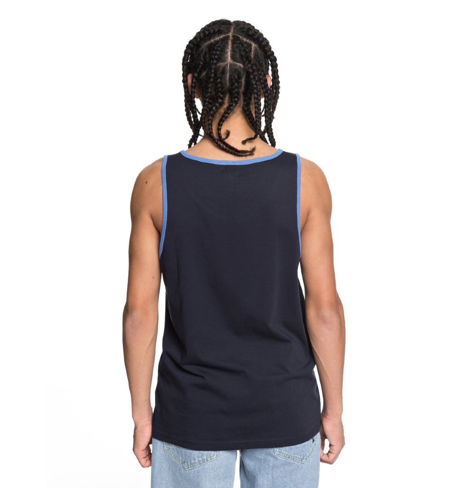Майка мужская DC SHOES Contra Tank 2 M Dark Indigo фото 3