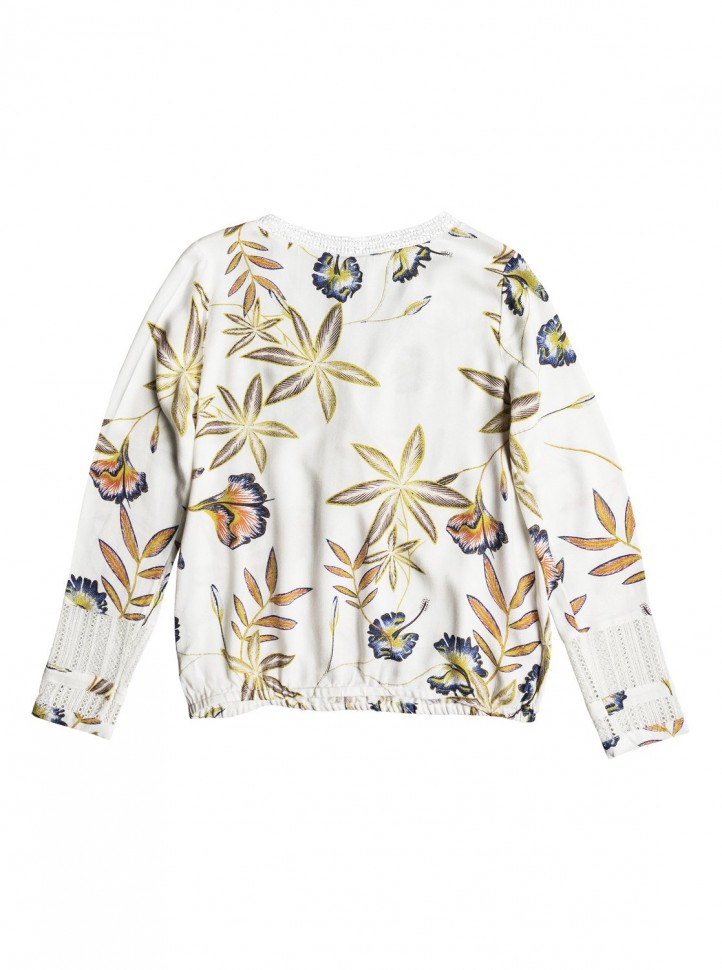 Блузка ROXY Runaway Success J Marshmallow Bird Flower фото 2