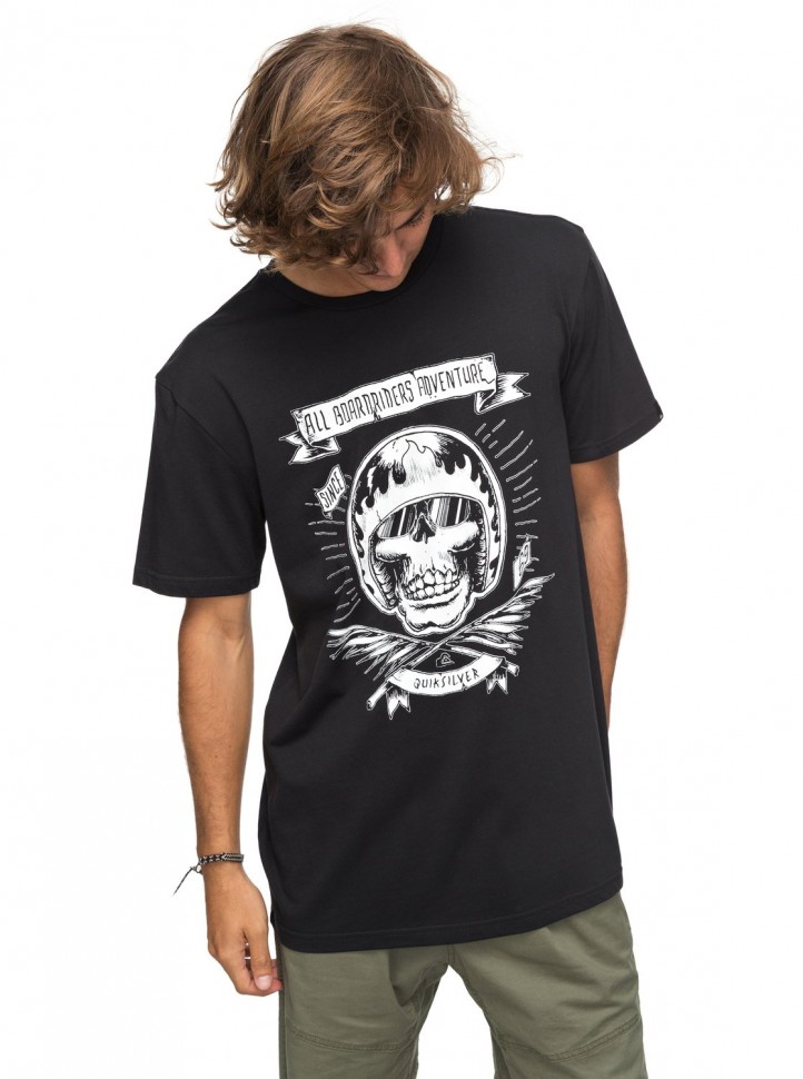 Футболка мужская QUIKSILVER Shdmax M Black