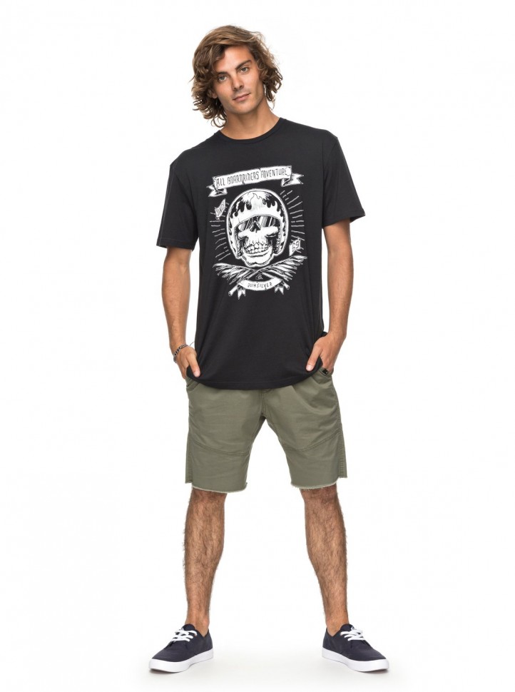 Футболка мужская QUIKSILVER Shdmax M Black фото 2