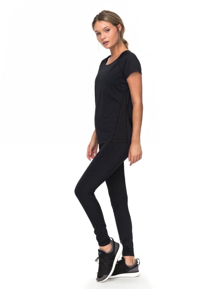 Футболка женская ROXY Vanil Tempt Te J Anthracite фото 2