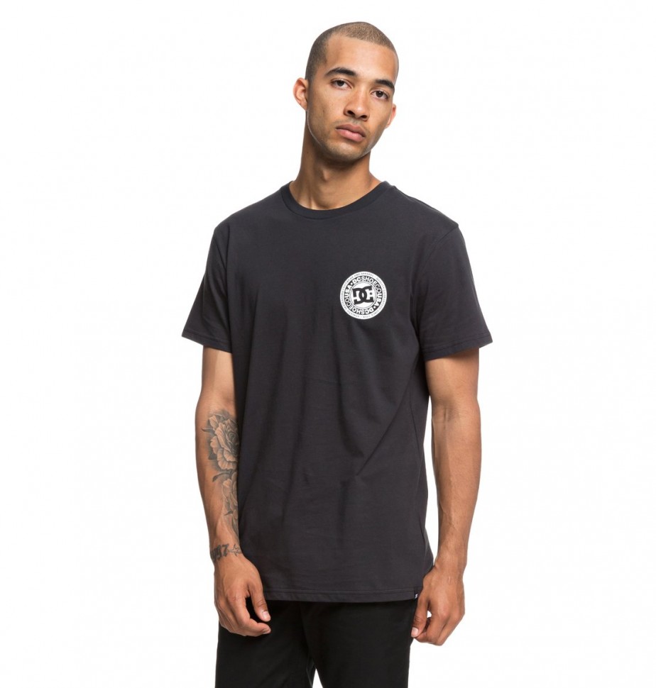 Футболка DC SHOES Circle Star Fb M Black фото 2
