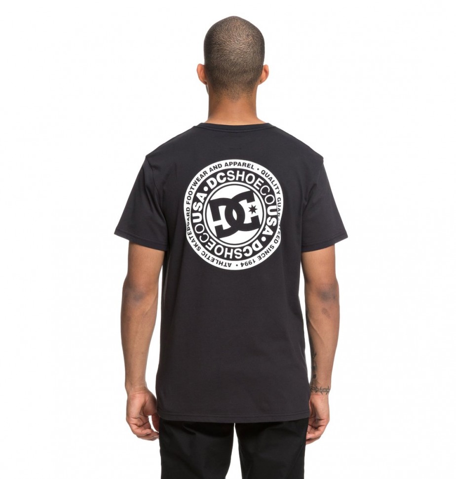 Футболка DC SHOES Circle Star Fb M Black фото 5