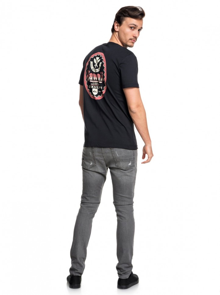 Футболка QUIKSILVER Hibeertee M Black фото 2