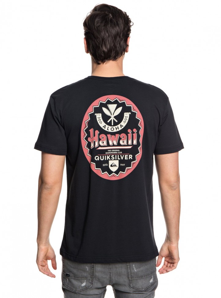Футболка QUIKSILVER Hibeertee M Black фото 3