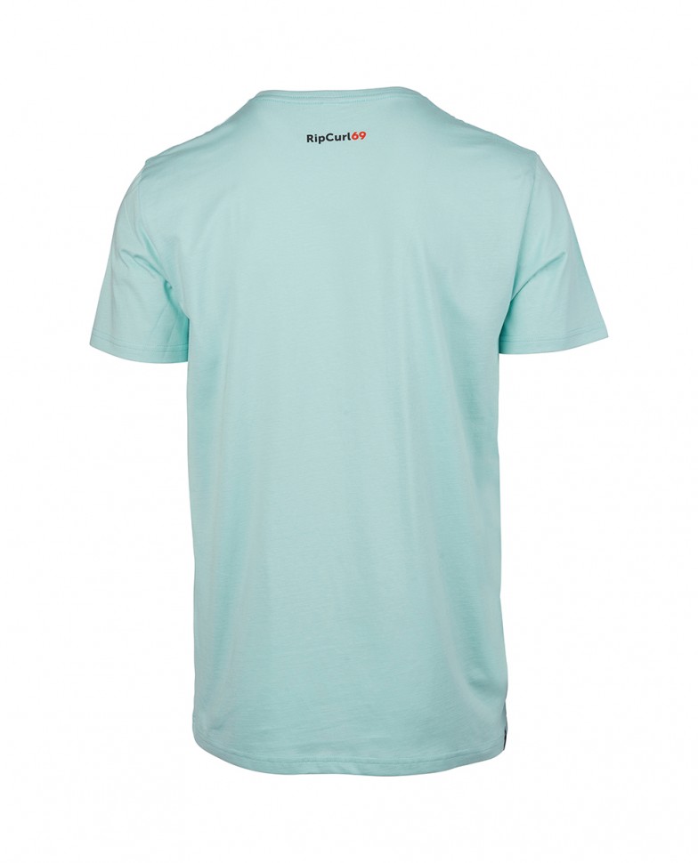 Футболка RIP CURL Toucanos Regresos Ss Tee Light Blue фото 2