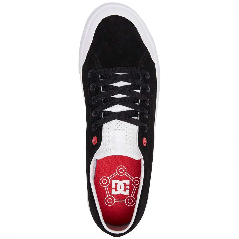 Кеды DC SHOES Evan Lo Zero S M Shoe Black/Athletic Red фото 3