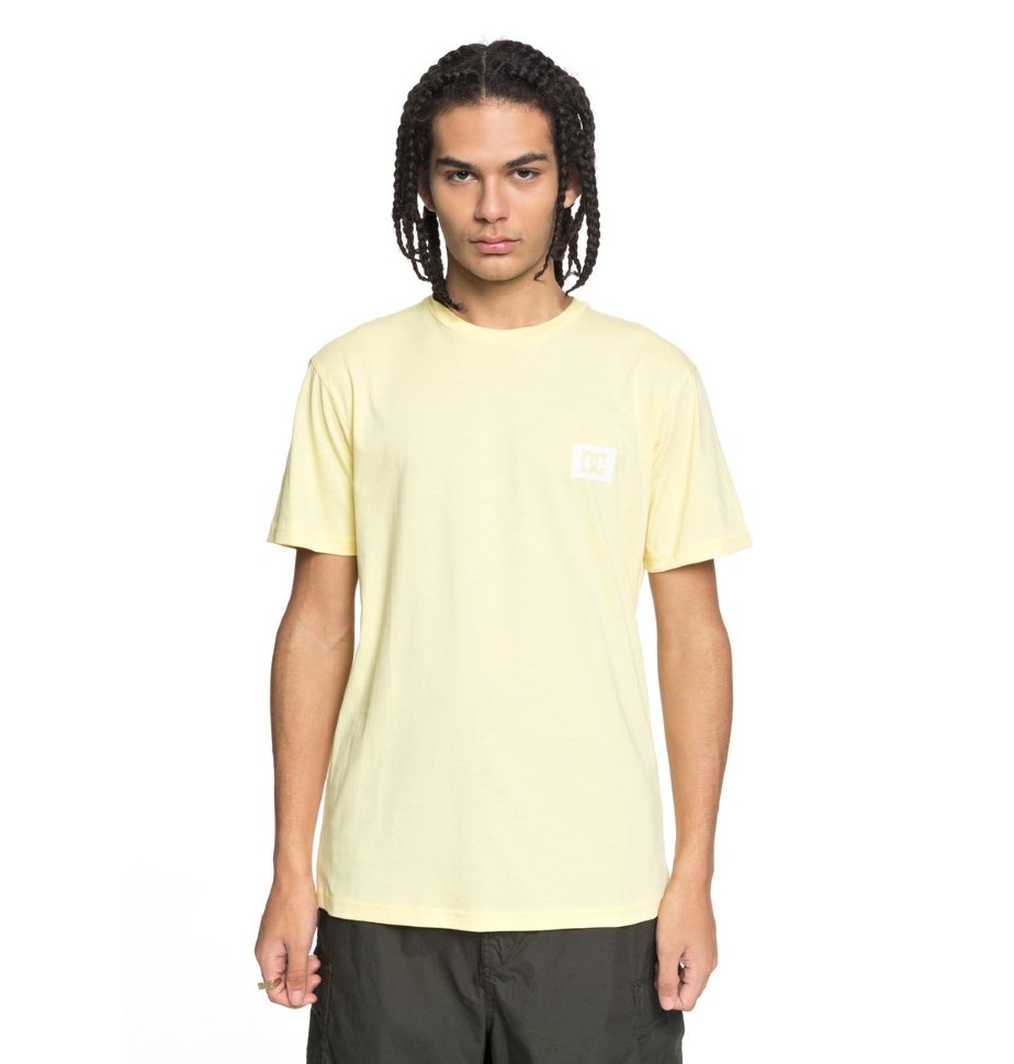 Футболка мужская DC SHOES Stage Box Ss M Lemon Meringue