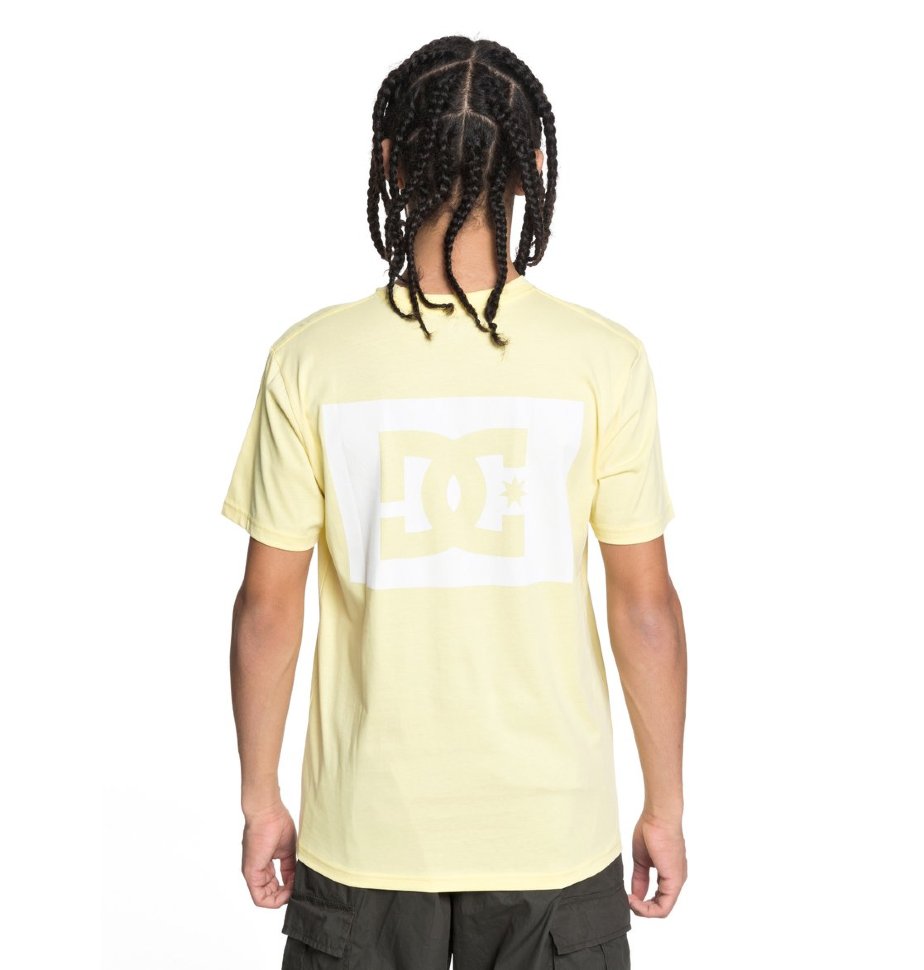 Футболка мужская DC SHOES Stage Box Ss M Lemon Meringue фото 3