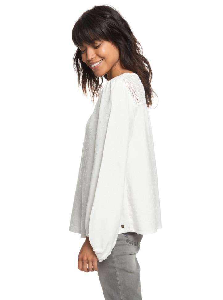 Блузка ROXY Lower East Life J Marshmallow фото 2