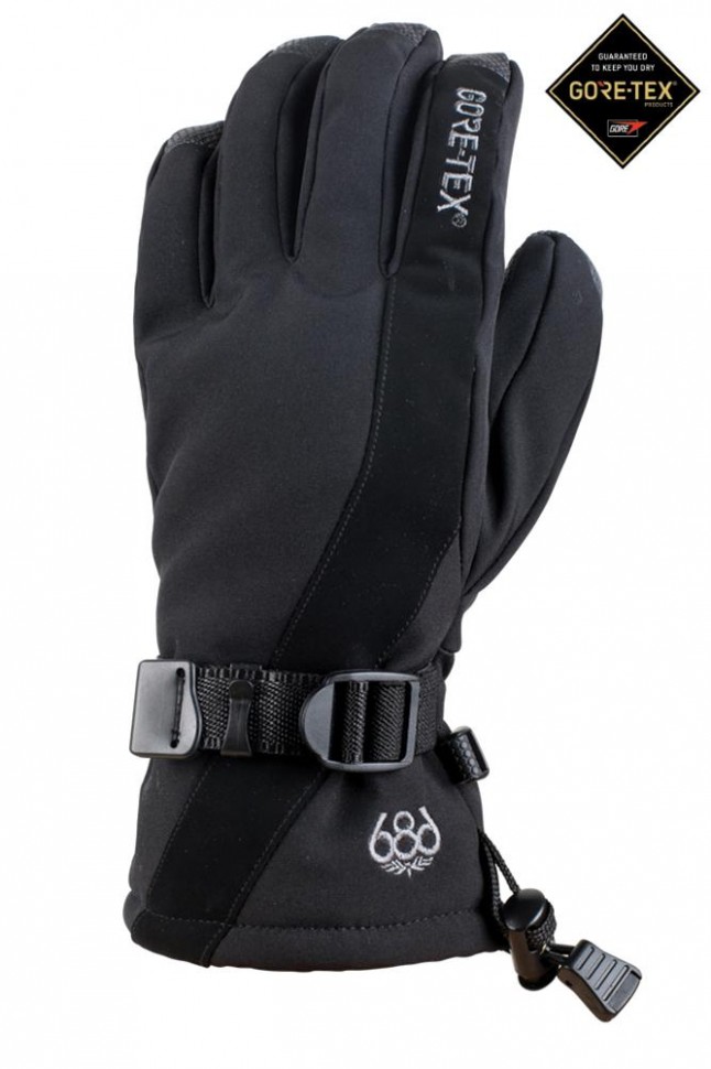 фото Перчатки для сноуборда женские 686 wms gore-tex linear glove black