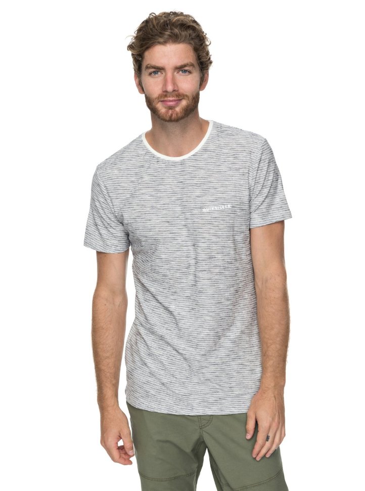 Футболка мужская QUIKSILVER Kentin M Snow White Kentin